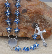 Plastic beads rosary